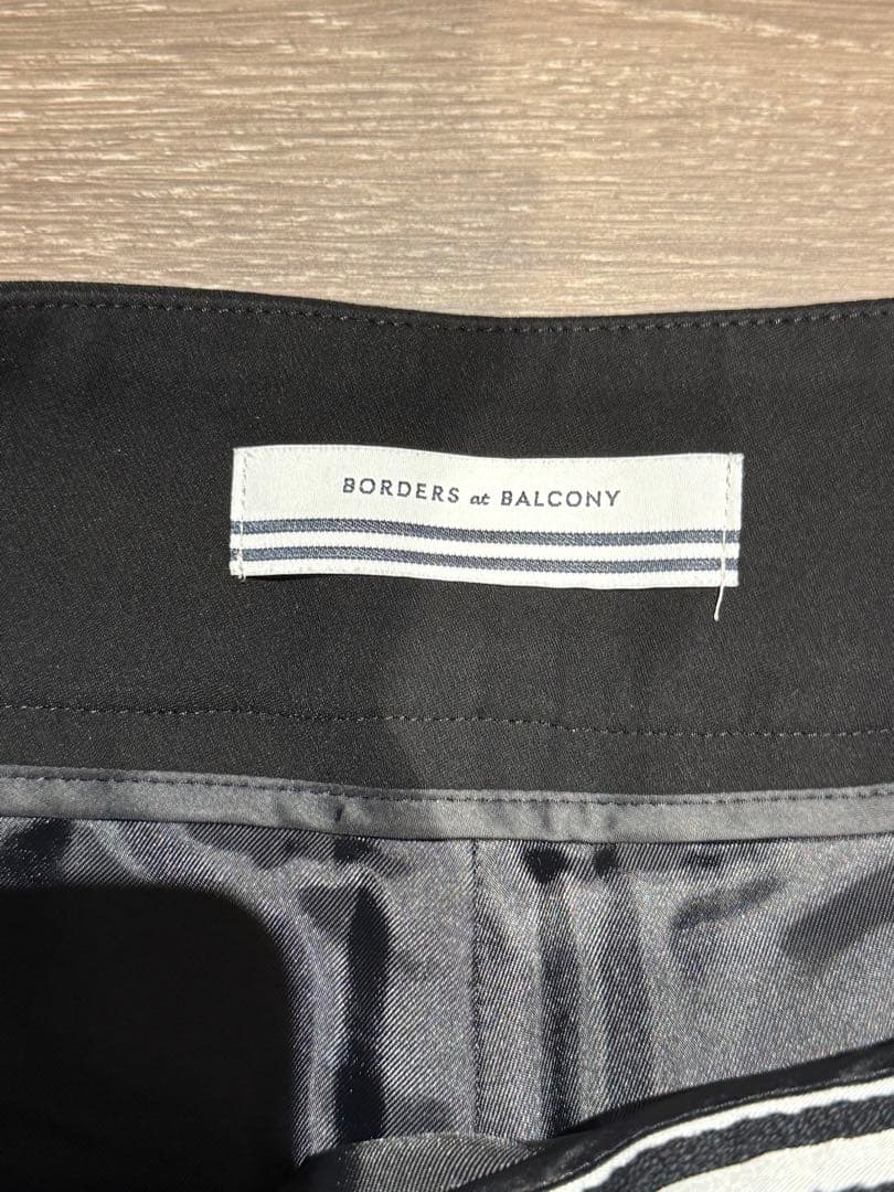 パンツ BORDERS at BALCONY / TWILL SHORT PANTS