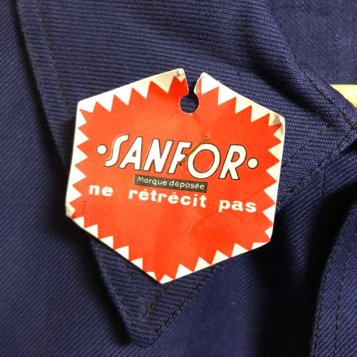 60〜70s  PICARDフレンチワークジャケット　コットンツイル