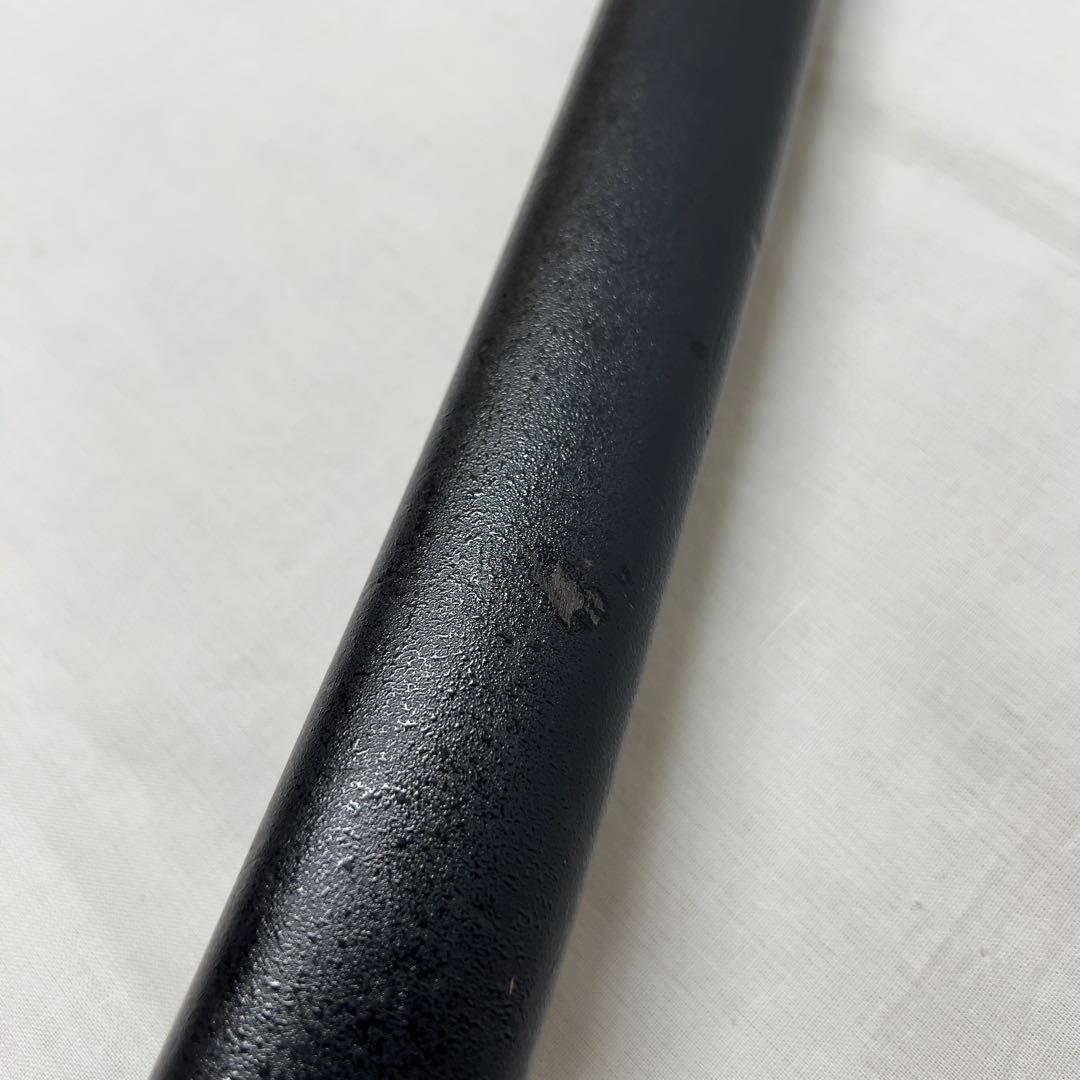 【模造刀】太刀 鉄鍔 透かし樋入り 全長102.0センチ 日本刀 刀剣 黒鞘