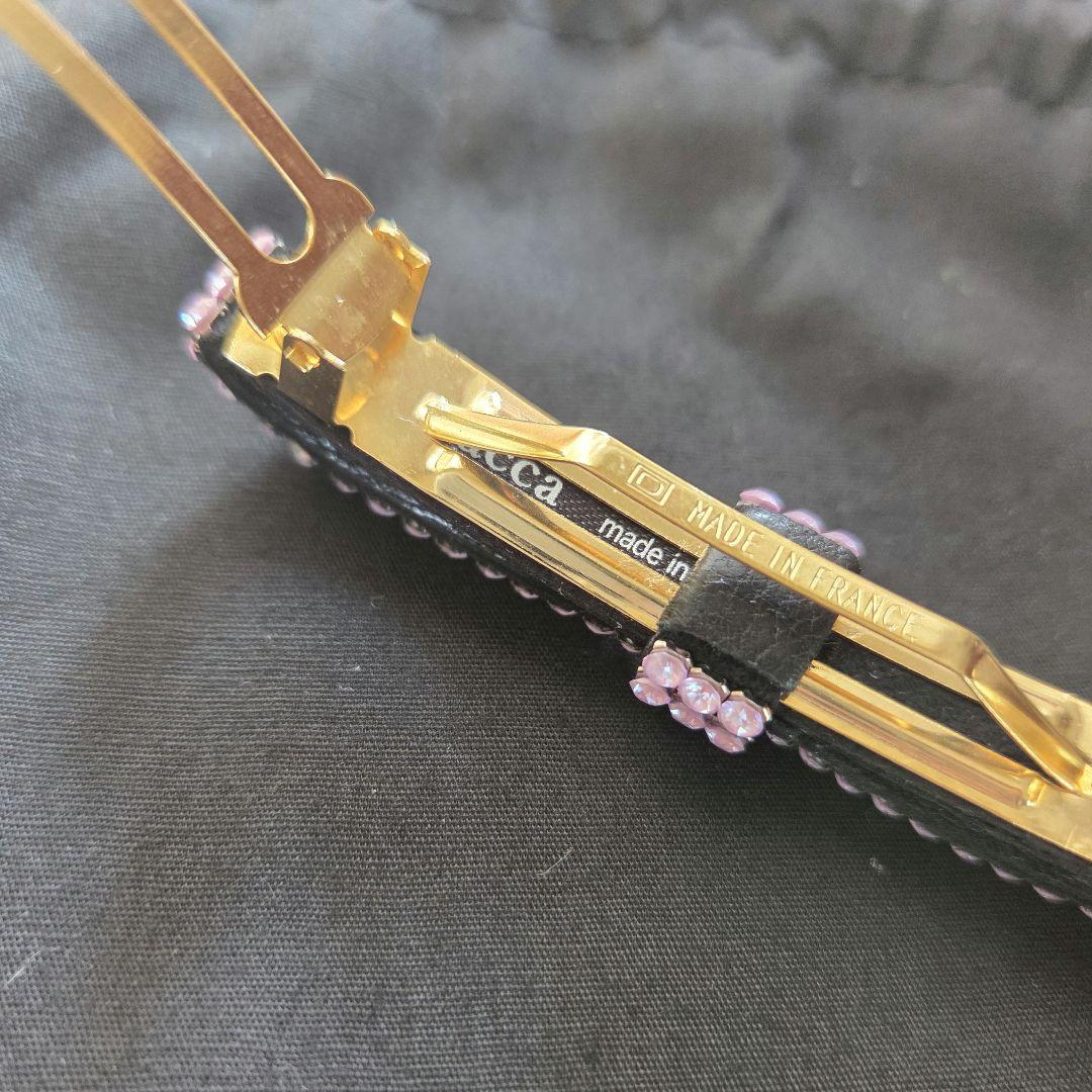 アッカ acca　バレッタ　リボン　ミニ