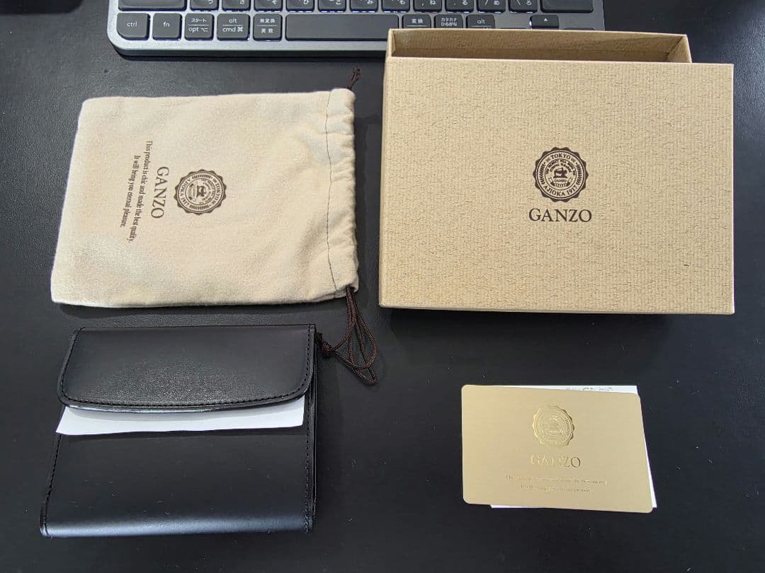GANZO 2025年度六本木店限定”Trifold Wallet”