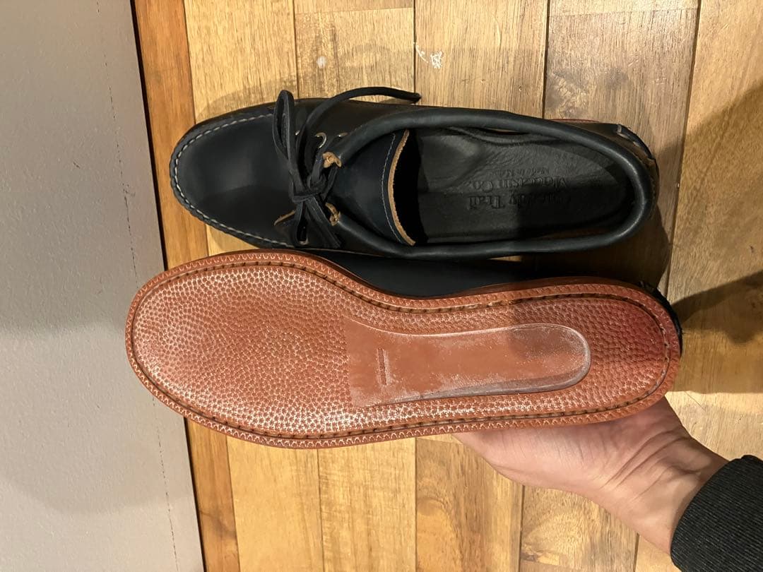 Quoddy 9 クオディ 紺モカシン　クロムエクセル　アメリカ製