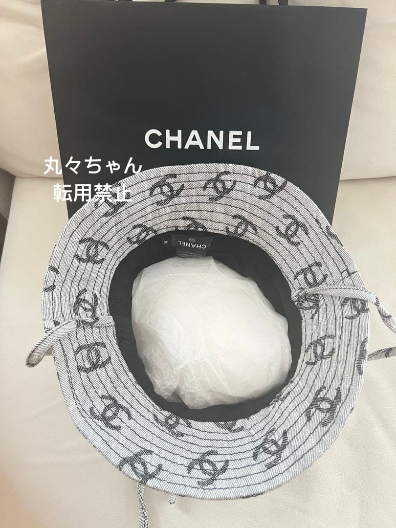 最終値下 レアCHANELシャネルバケットハット　CCマーク【試着のみ】Mサイズ