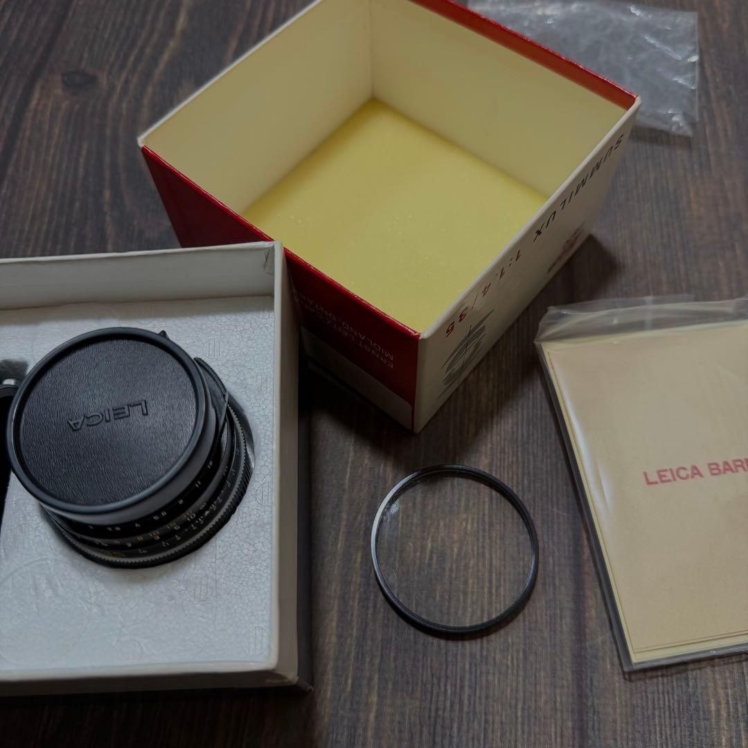LEICA SUMMILUX 35mm 2nd 1985年製