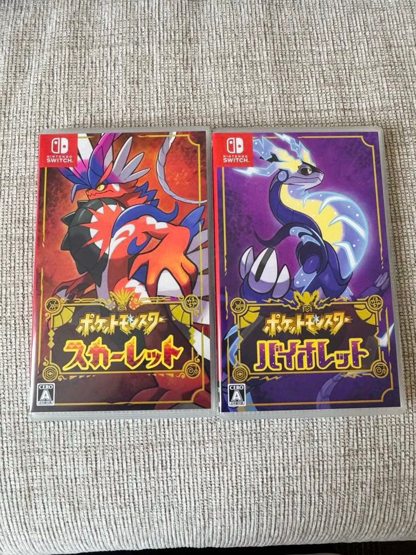 Nintendo switch ポケットモンスター　ダブルパック