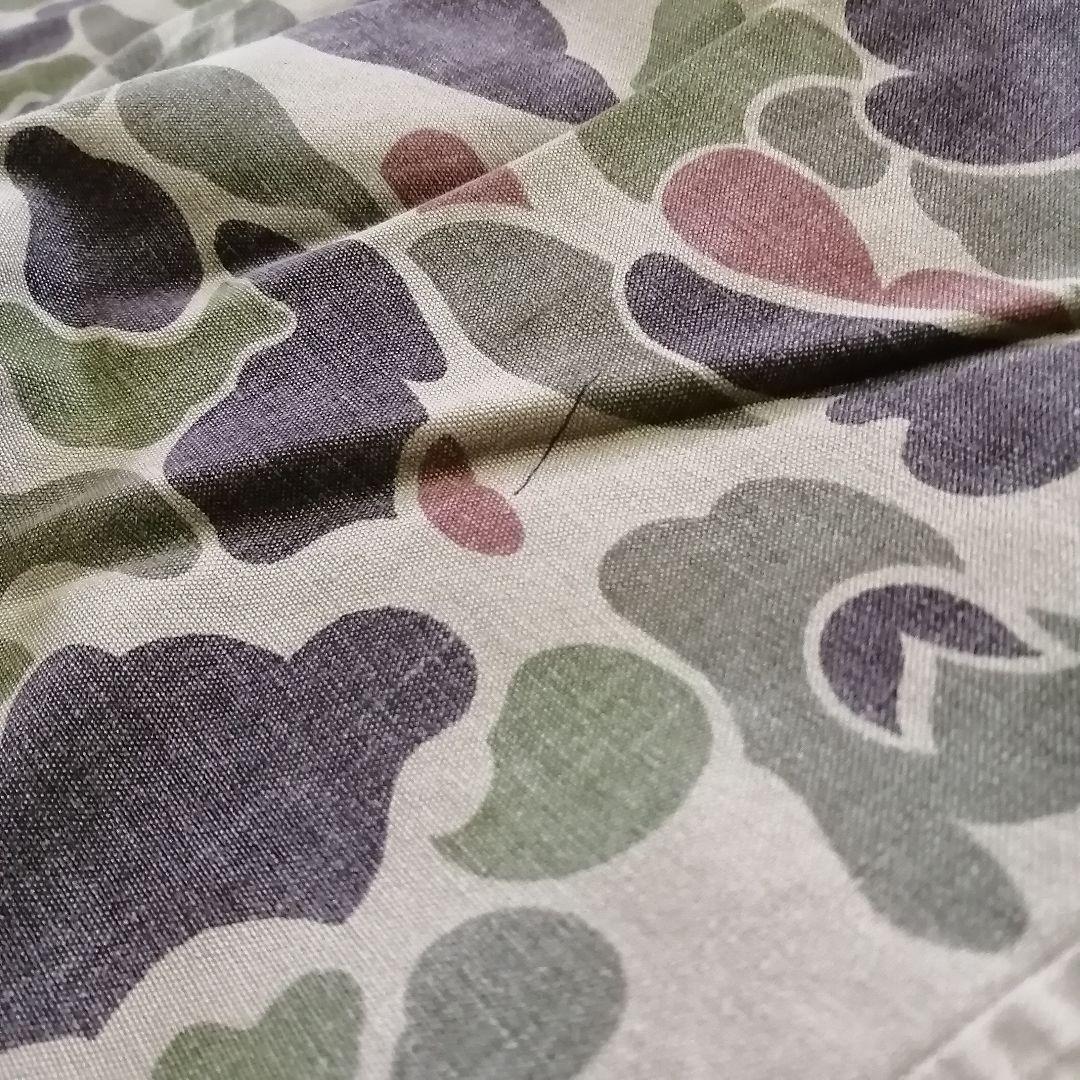 70sUSAビンテージ古着 Duxbak ハンティングパンツ ダックカモW32