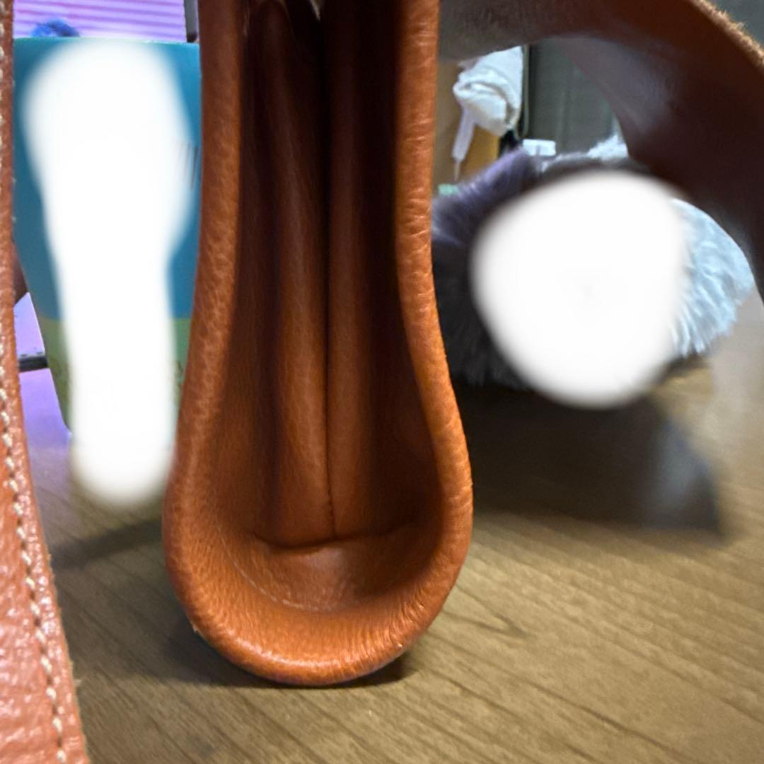 IL BISONTE オレンジ レザー ショルダーバッグ　専用です。