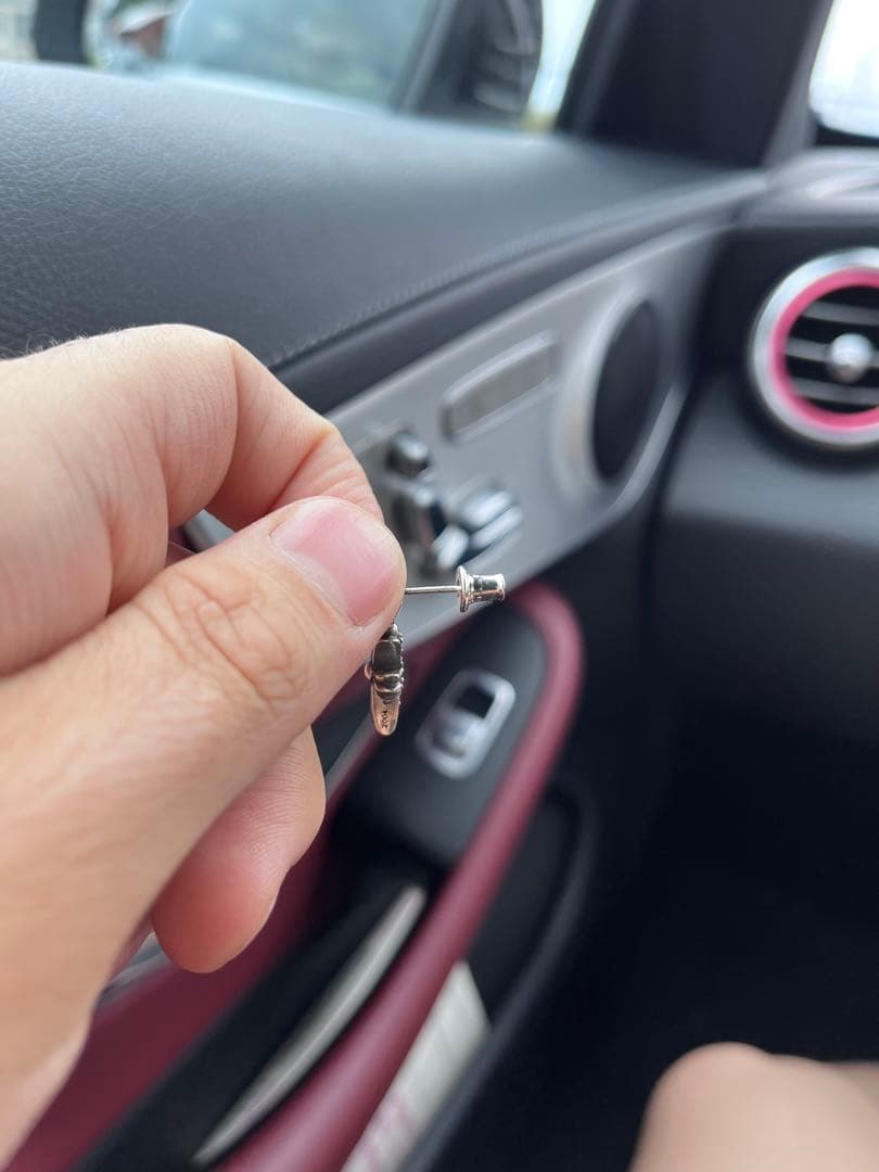 TOMページ クロムハーツベビーファットピアス(片耳)