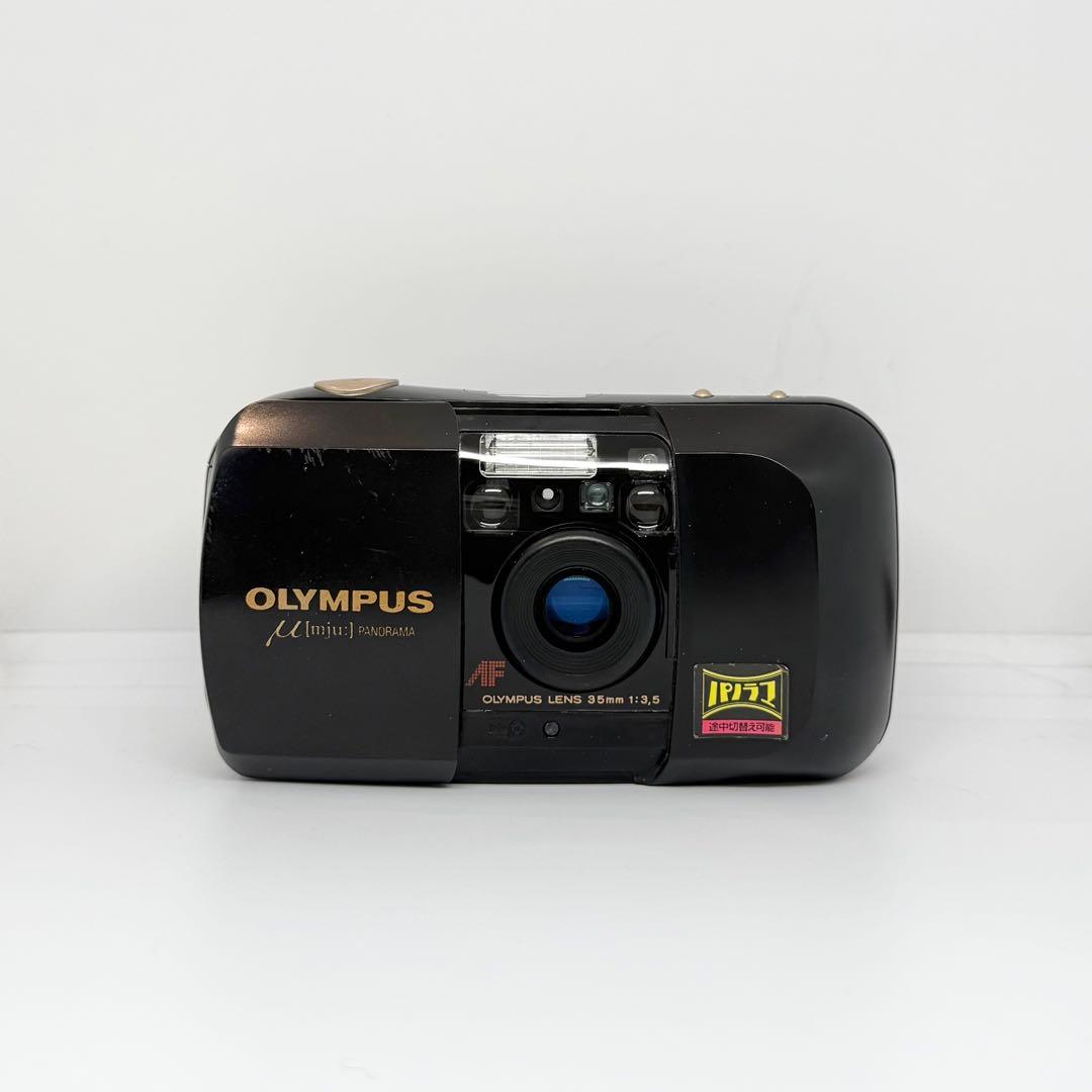 【完動品】OLYMPUS μ panorama フィルムカメラ 動作確認済み