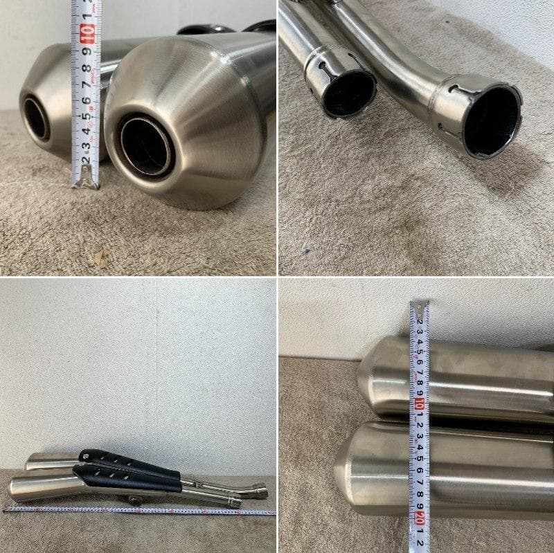 トライアンフ 　バイク　ストリート　純正　サイレンサーマフラーXZ4025