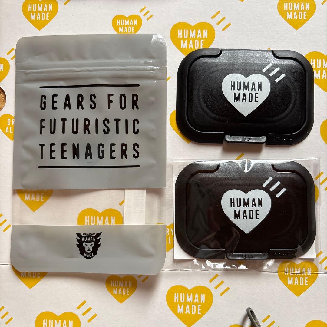 HUMAN MADE ウェットタオルバッグ　ポーチ　オリーブ