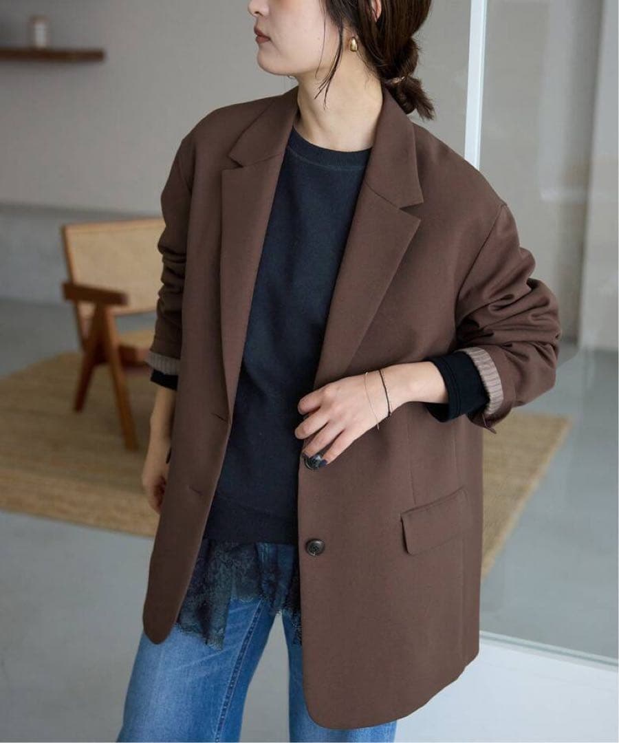 SLOBE IENA PE SHARK ビッグジャケット 2025AW