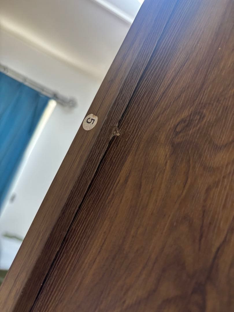 ニトリ　ヴィンテージテイストのごみ箱上ラック スリム　食器棚