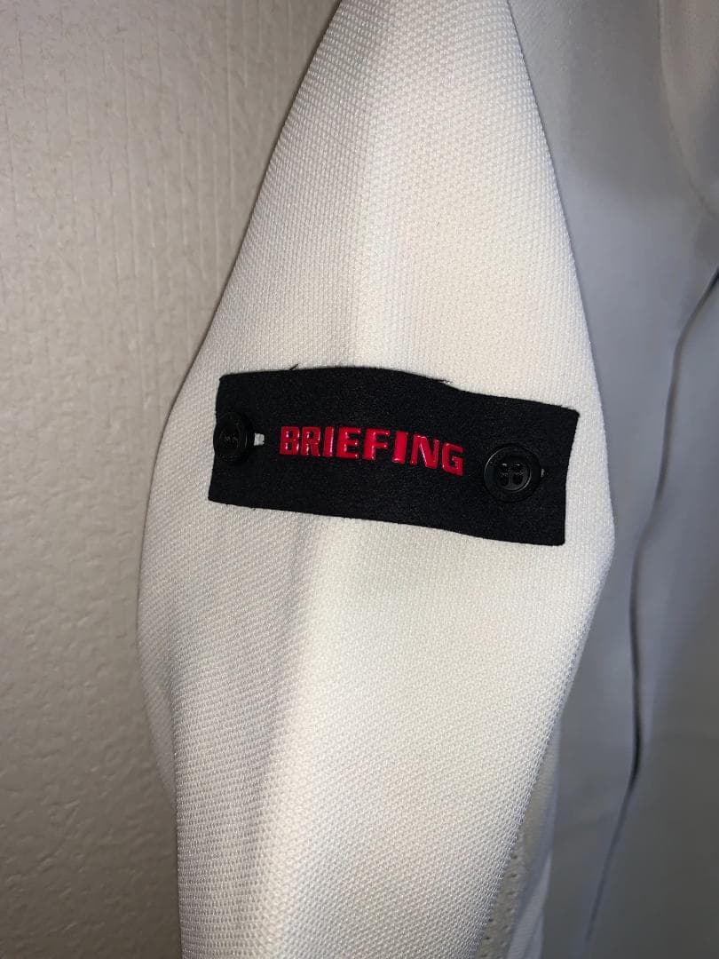 BRIEFING (ブリーフィング)　 ニットパーカー　Mサイズ　ホワイト
