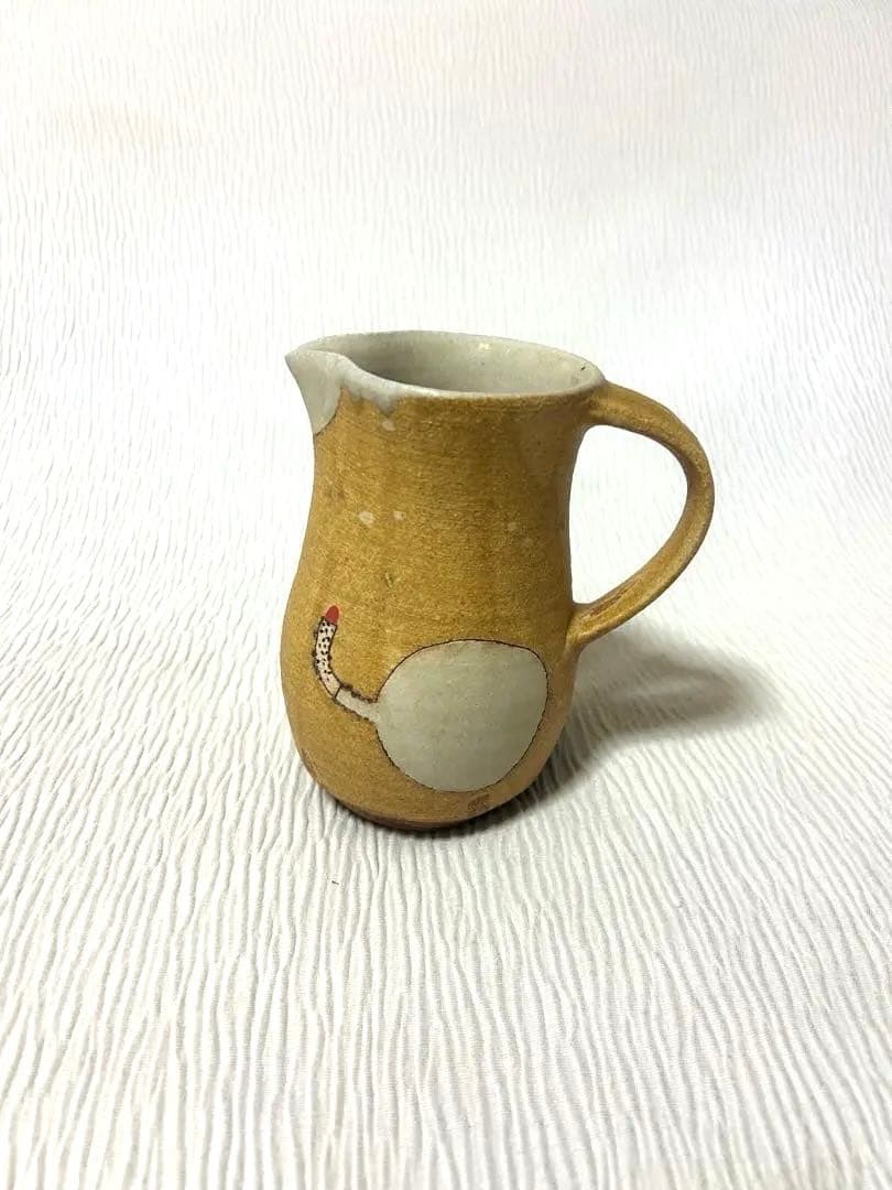 小泊良さん　ピッチャー ネコの紋様　やちむん