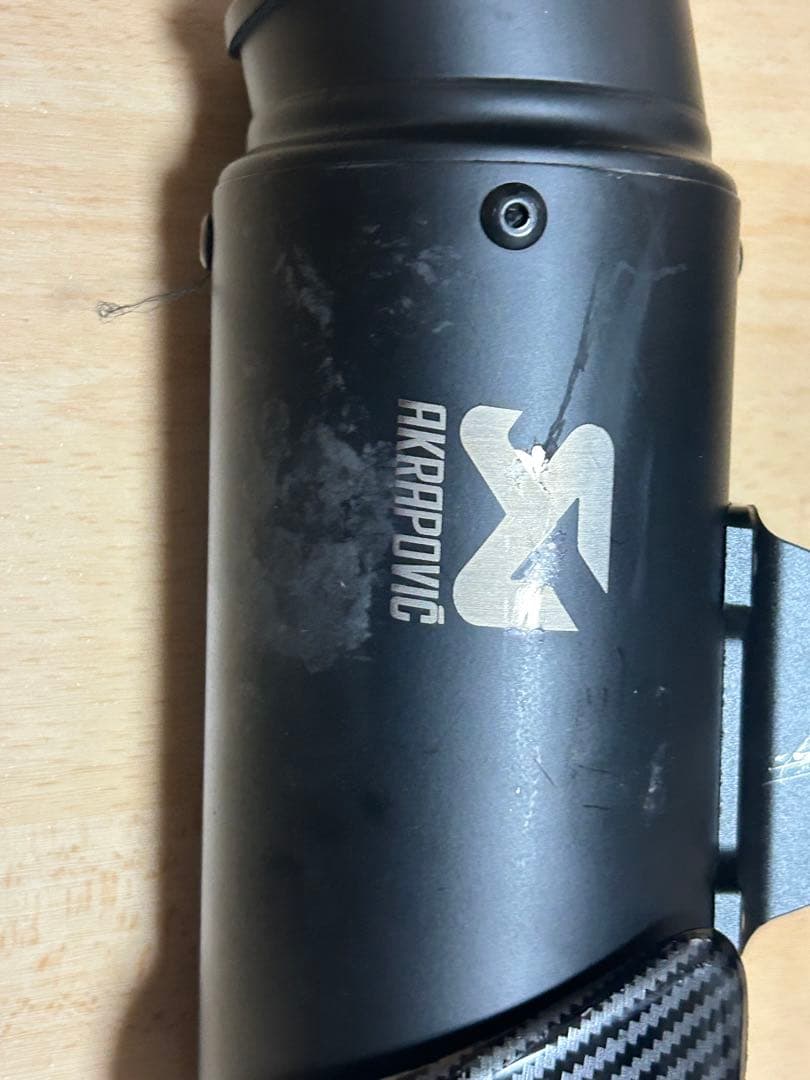 ZX10R 2011-2015用 アクラボビッチ風 マフラー 純正のまま取付可能