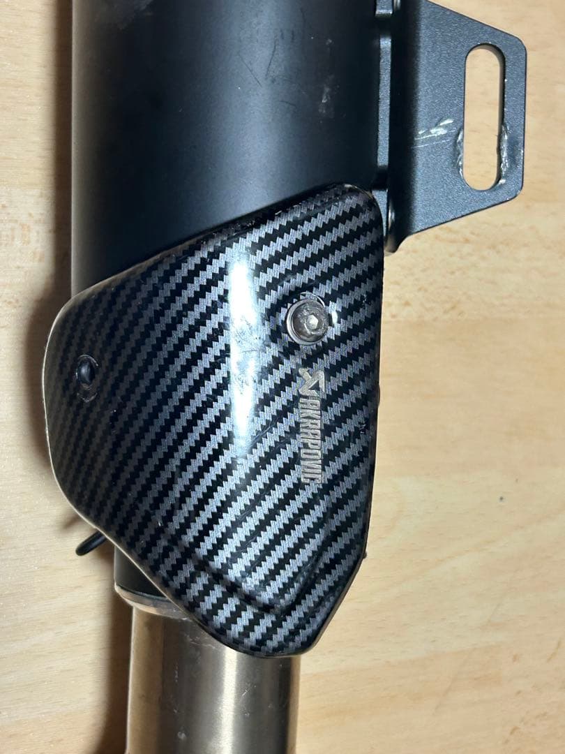 ZX10R 2011-2015用 アクラボビッチ風 マフラー 純正のまま取付可能