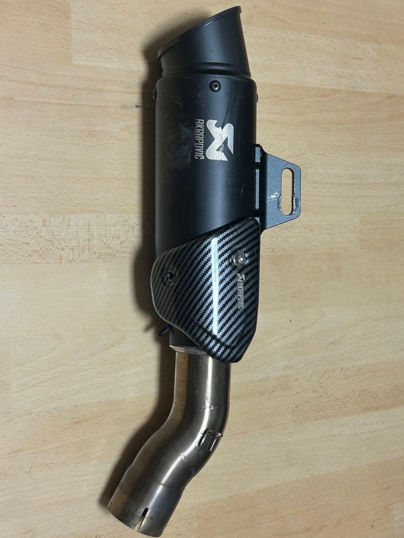 ZX10R 2011-2015用 アクラボビッチ風 マフラー 純正のまま取付可能