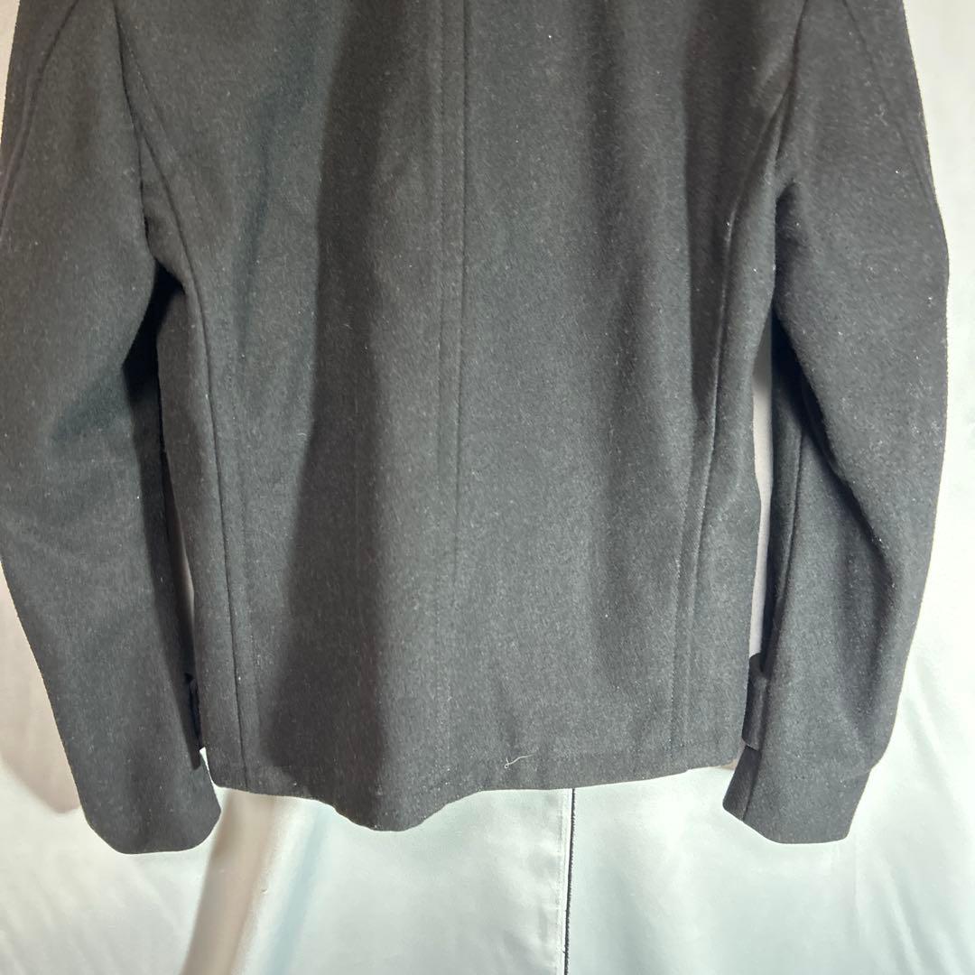 PHERROWS ピーコート POSJ1 ブラック M メンズ 裏地ストライプ