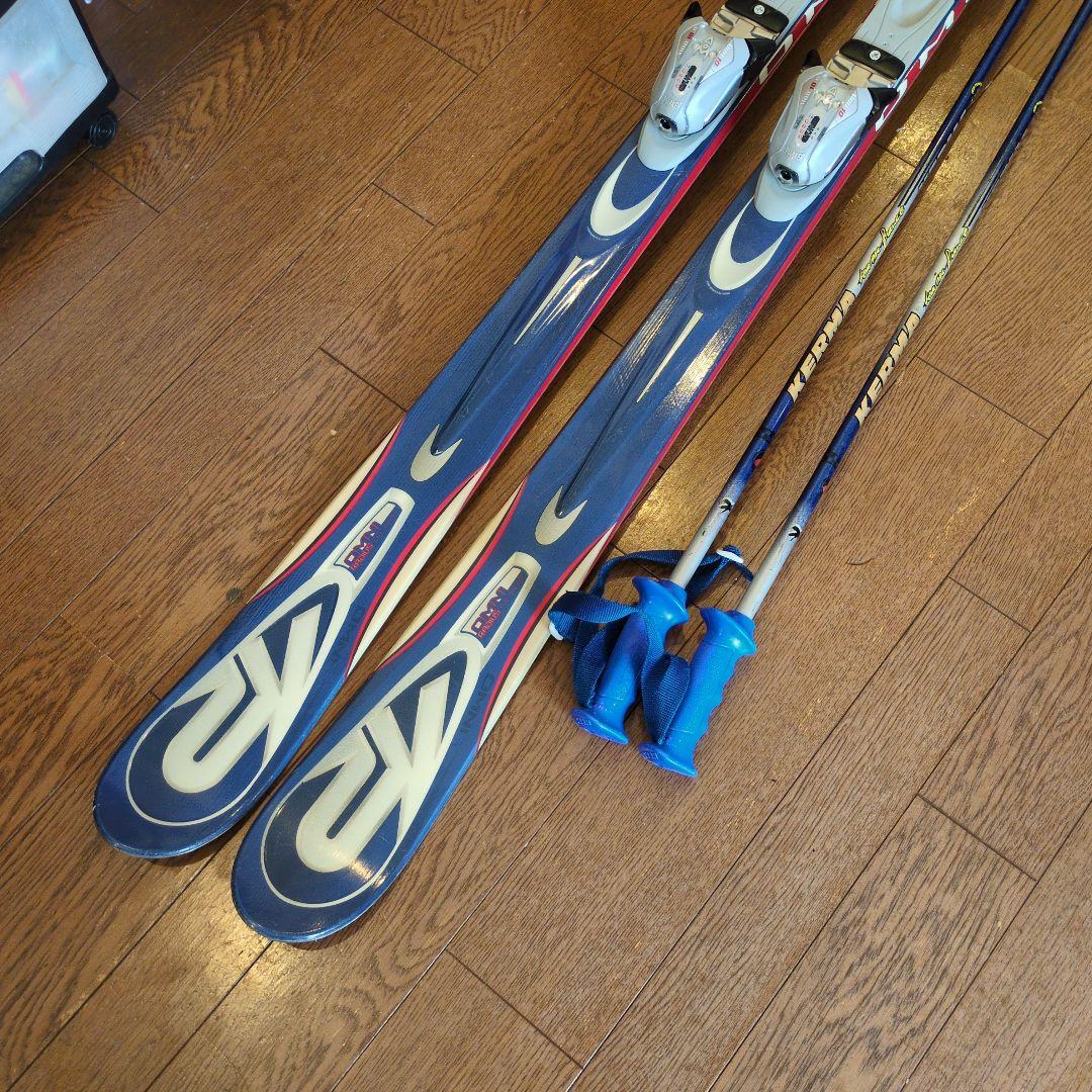 K2 167cm メンズスキー板 OMNI カーボンストック付