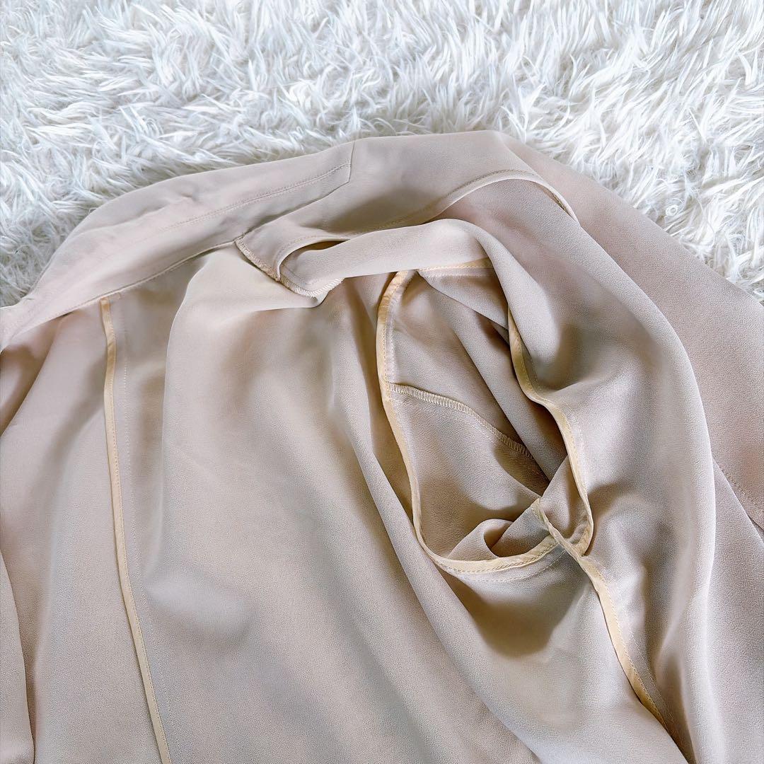 新品タグ付き【スローブイエナ】ダブルジャケット オーバサイズウォッシャブルシアー