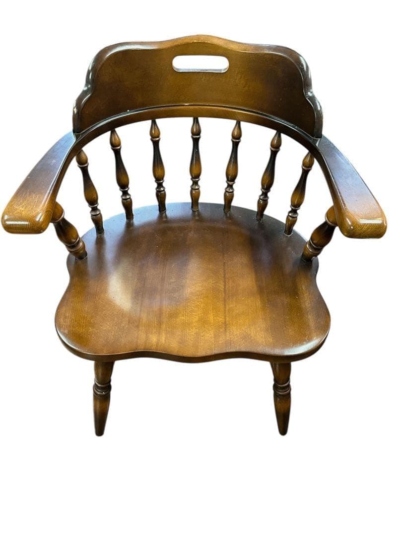 穂高 アームチェア 飛騨産業 キツツキ イス 2脚 ウインザーチェア