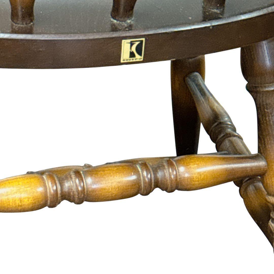 穂高 アームチェア 飛騨産業 キツツキ イス 2脚 ウインザーチェア