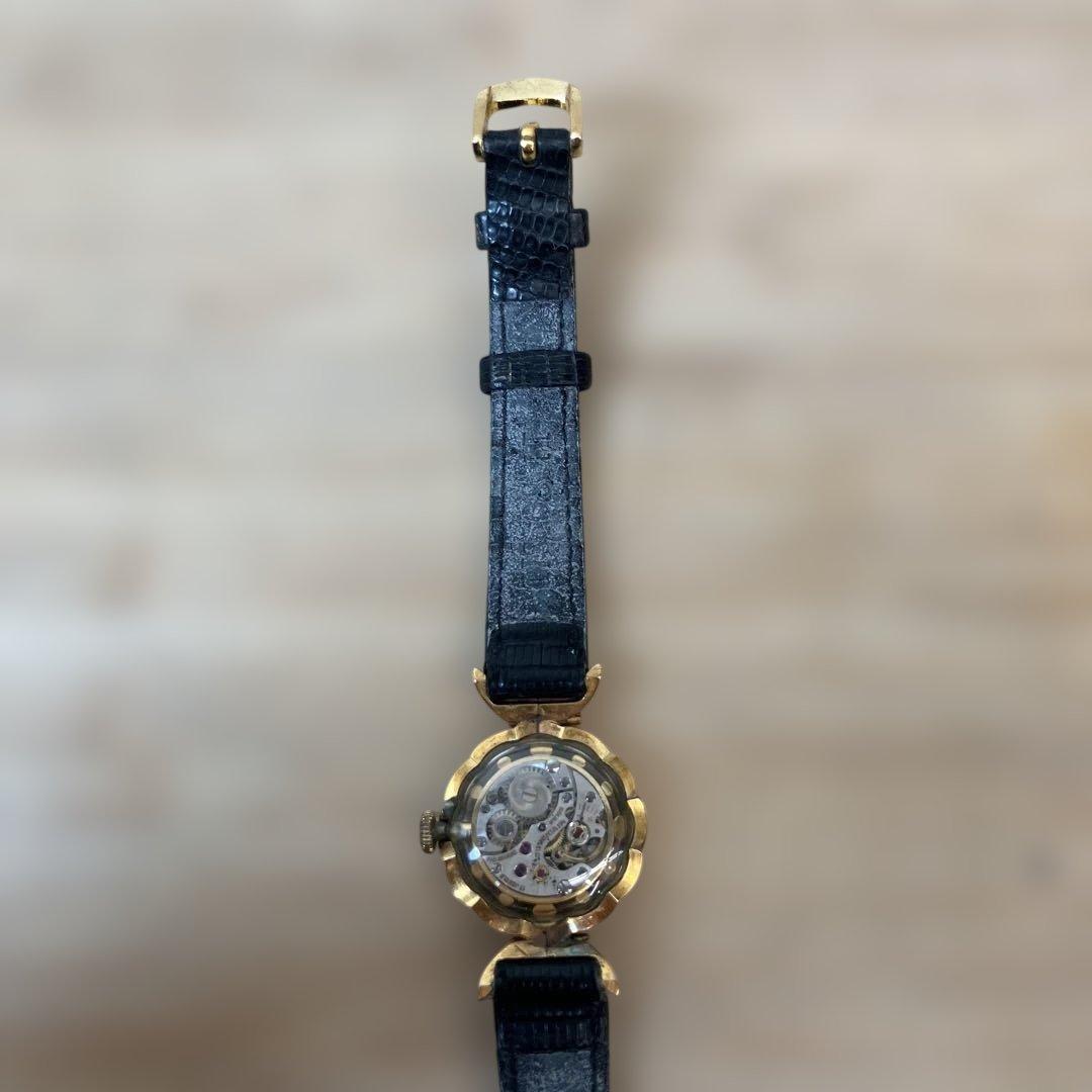 JUVENIA 1970年代ヴィンテージ ミステリーダイヤル 手巻き 腕時計