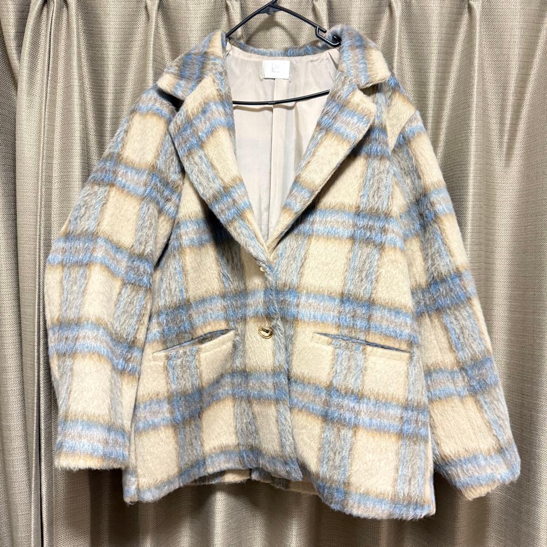 loin nuit shaggy coat / シャギーコート ベージュ