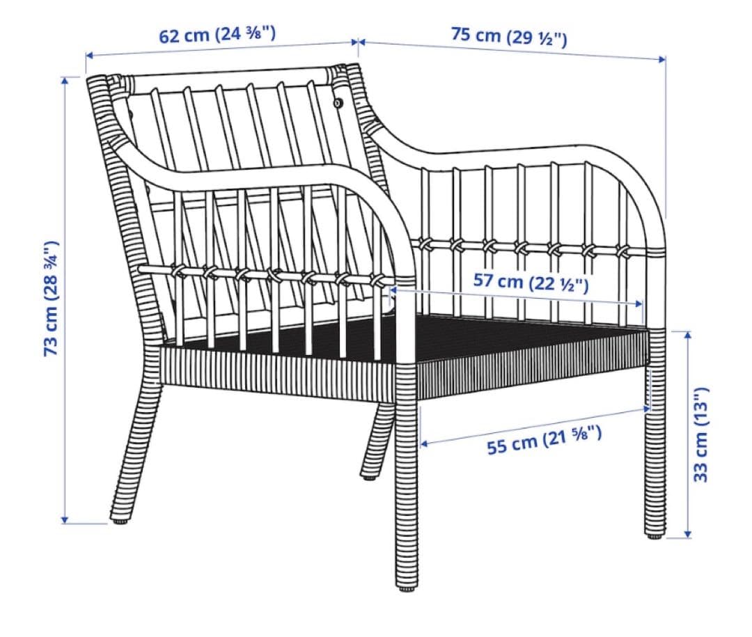【HOLMSTA ホルムスタ】IKEA/パーソナルチェア
