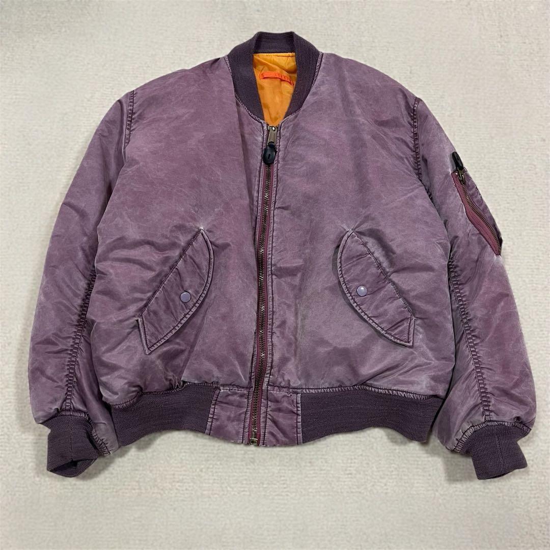 80s MA-1フライトジャケット MIL-J-82790J(USAF)