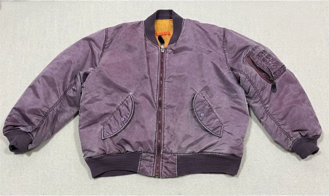 80s MA-1フライトジャケット MIL-J-82790J(USAF)