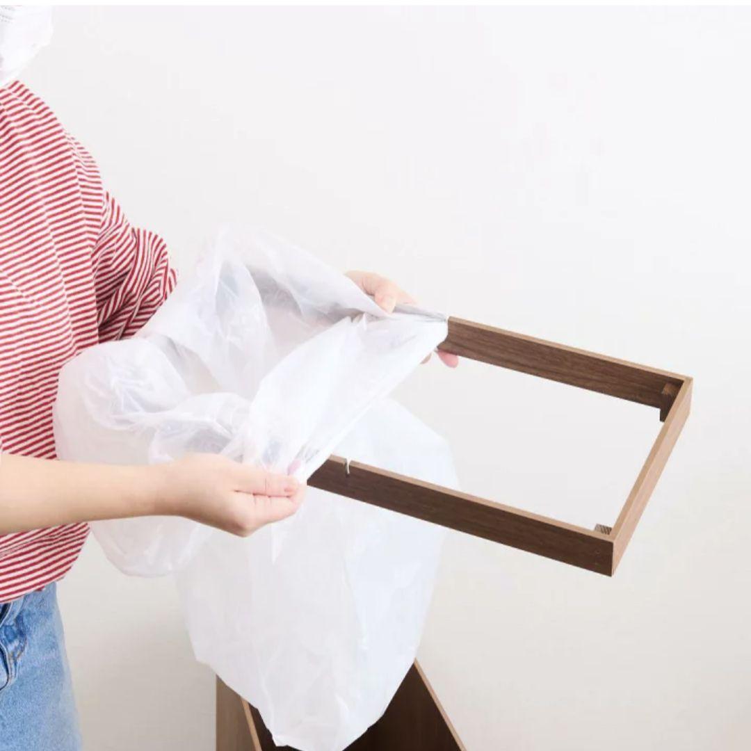 2個セット タツクラフト 45L ごみ箱 フタ付き 橋本達之助工芸　日本製