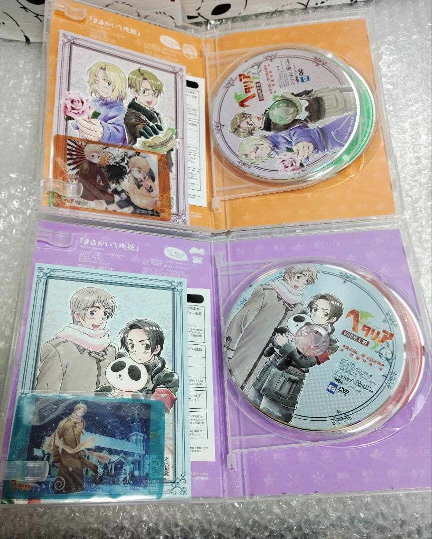 値下 ヘタリア Axis Powers 全8巻 初回限定版 FanDiscDVD