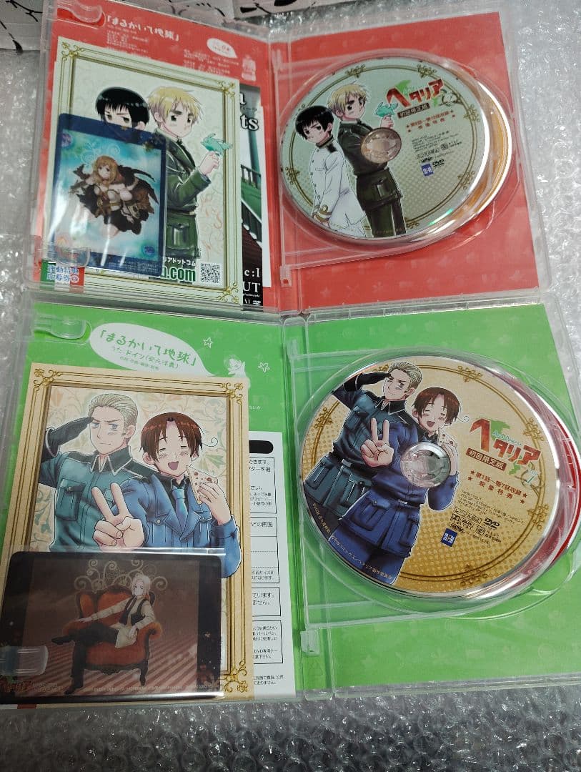 値下 ヘタリア Axis Powers 全8巻 初回限定版 FanDiscDVD