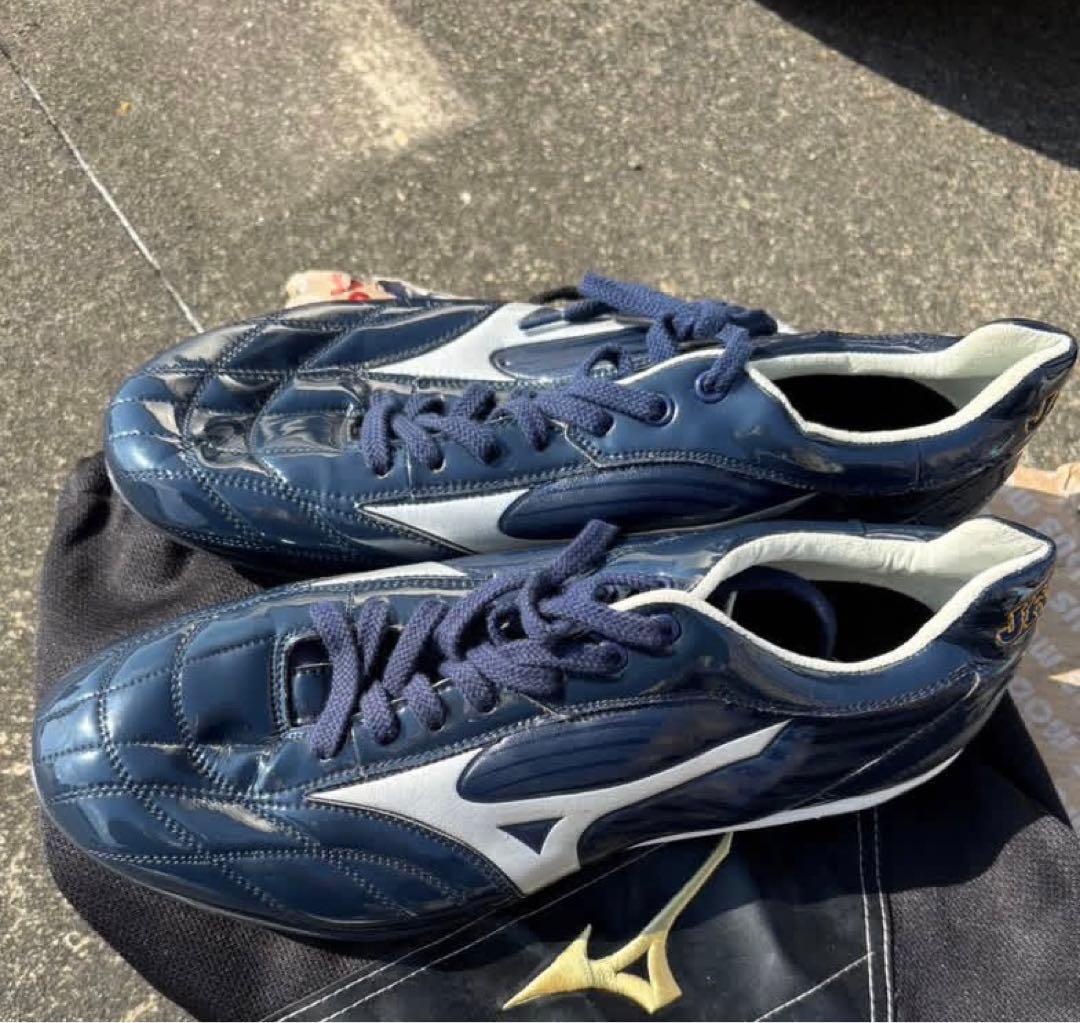 プロ支給品 侍ジャパン WBC Mizuno スパイク ネイビー 日本代表