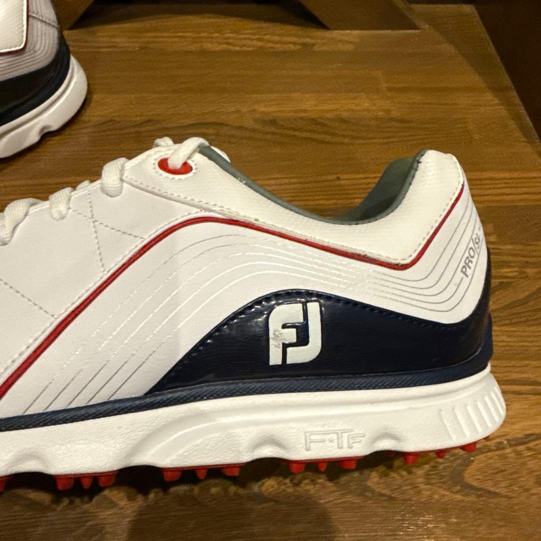 FootJoy ゴルフシューズ ホワイト/ネイビー