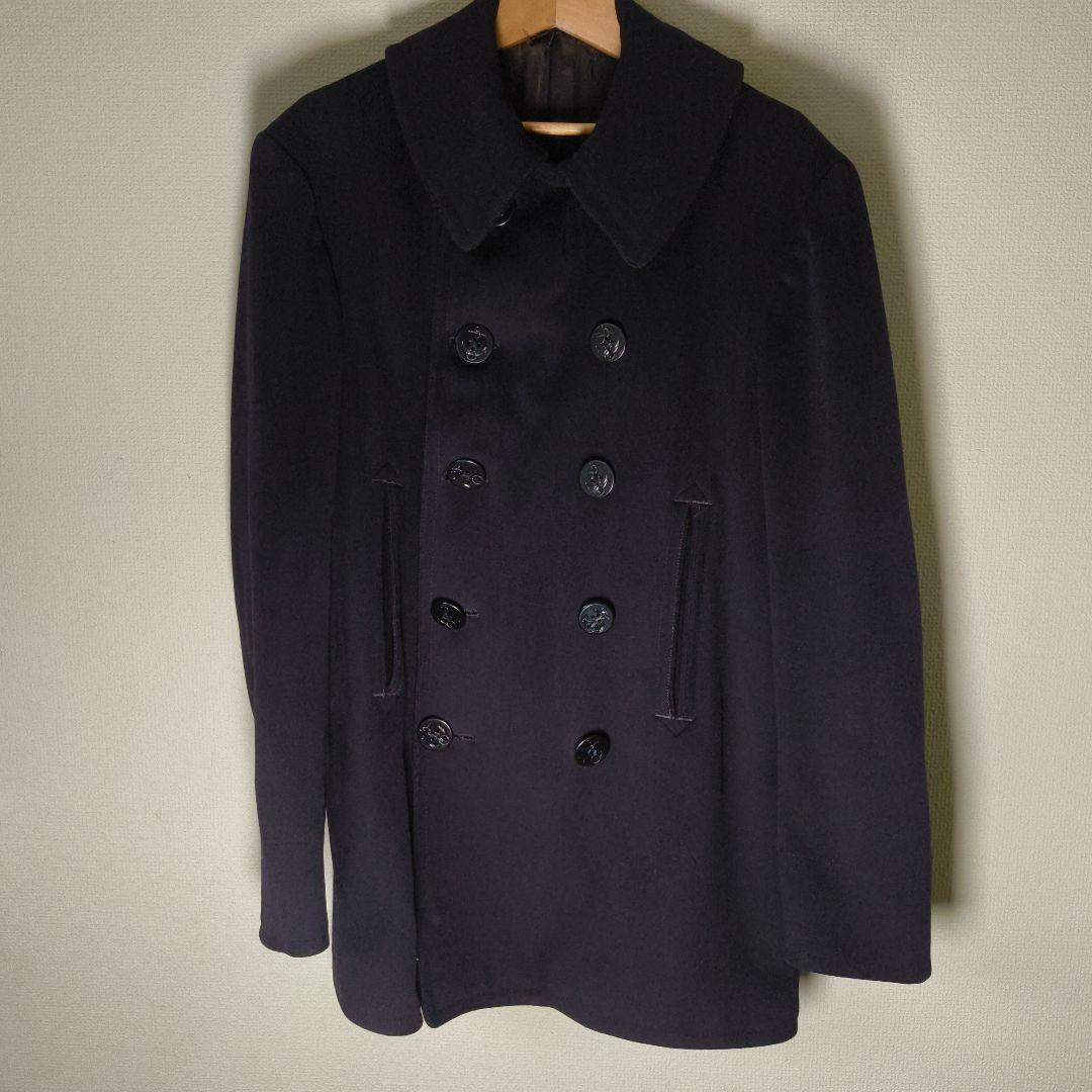 40s usnavy アメリカ海軍　Pコート　10ボタン