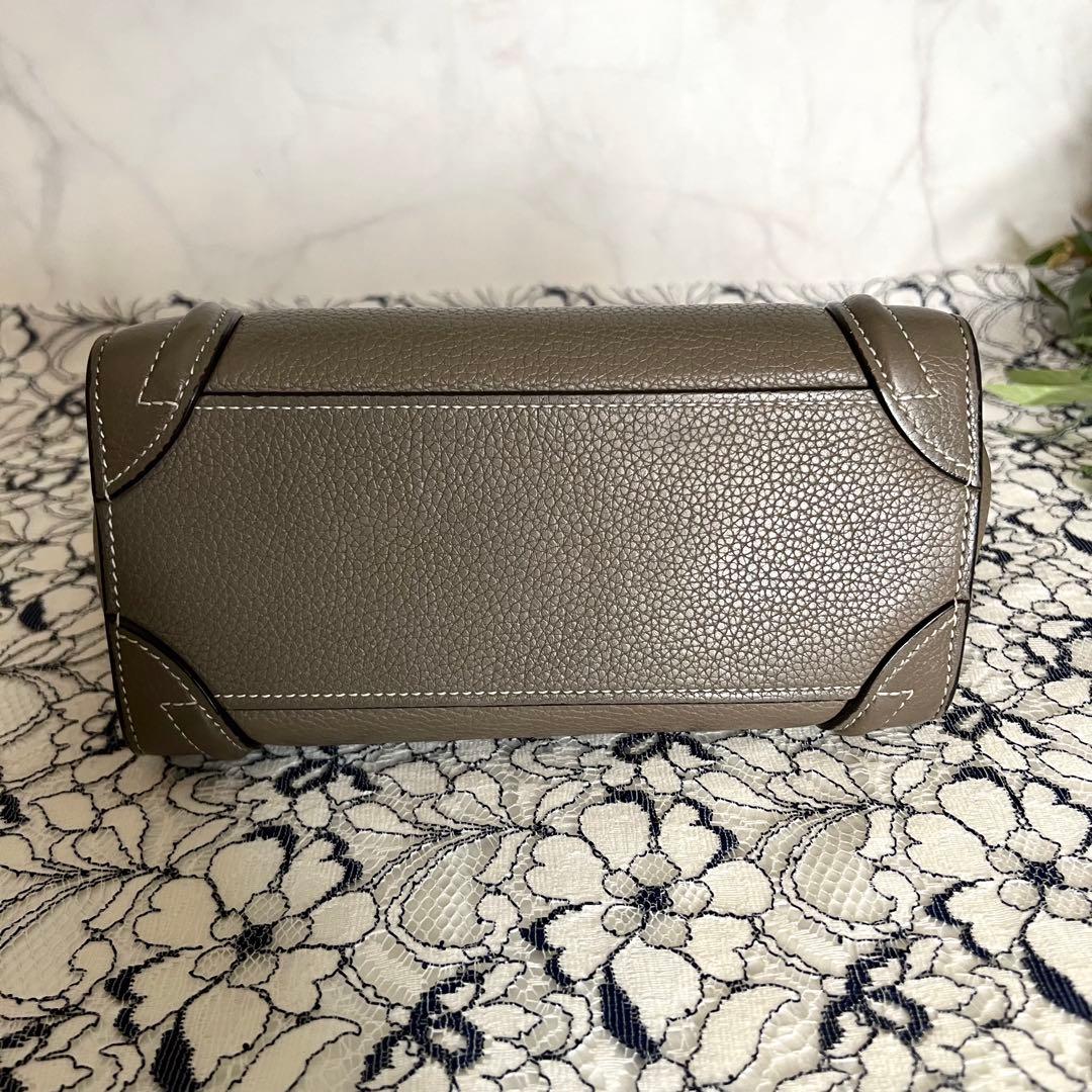 CELINE セリーヌ【美品】ラゲージ ナノ ショルダーバッグ