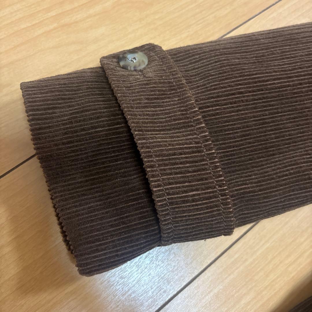 【希少】マックスマーラ　ダッフル　ロング　コート　コーデュロイ ブラウン