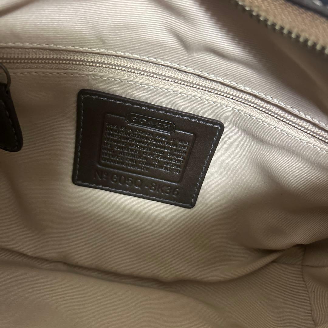 【極美品】COACH ワンショルダー シグネチャー パイソンショルダー