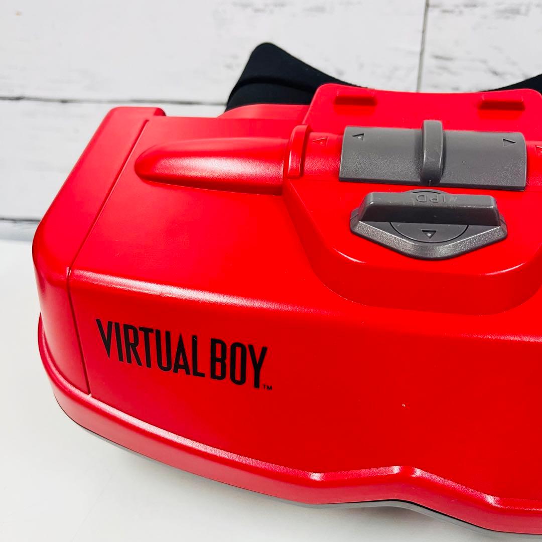 K1356レア品【Nintendo】バーチャルボーイ カセット付き