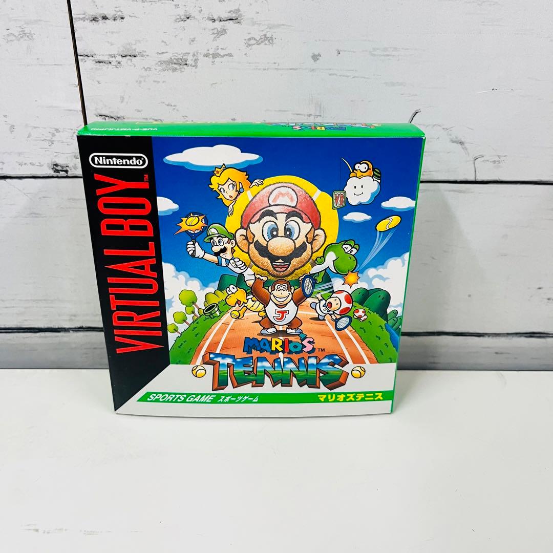 K1356レア品【Nintendo】バーチャルボーイ カセット付き