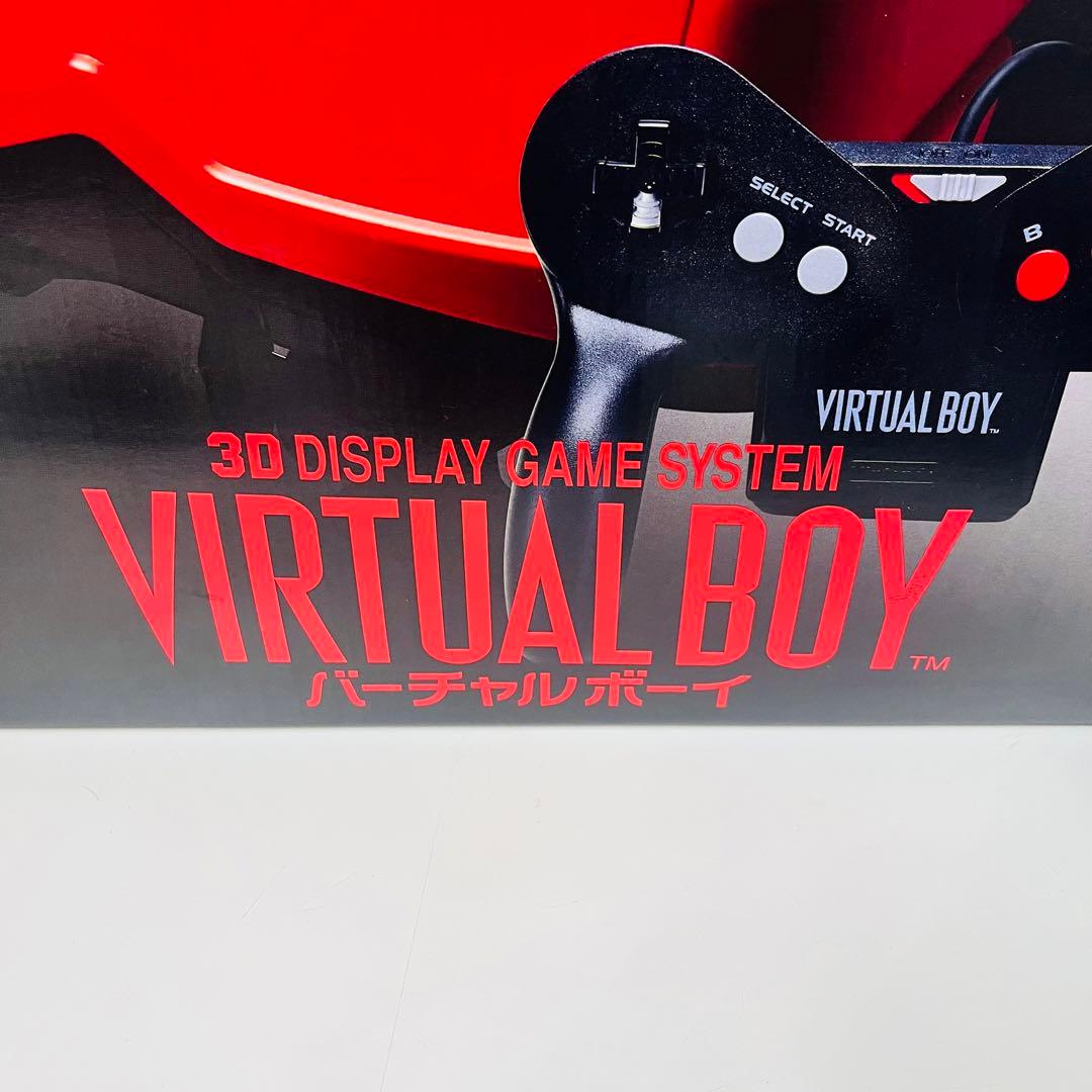 K1356レア品【Nintendo】バーチャルボーイ カセット付き