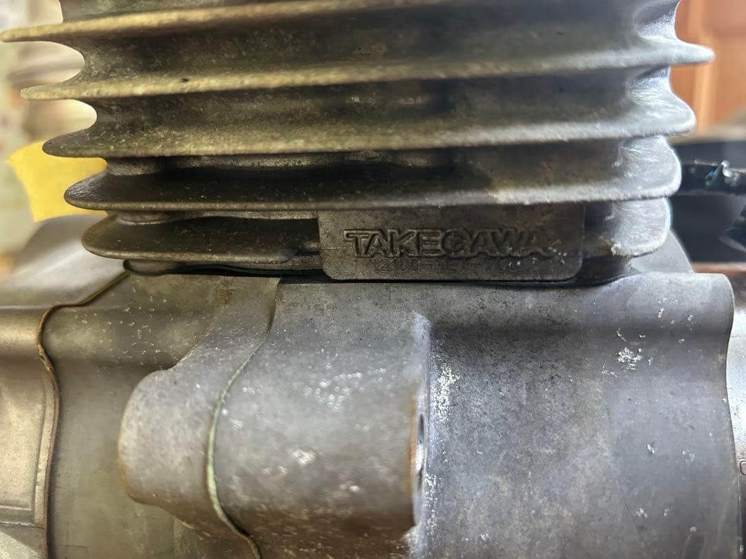 な*様 ⭐︎HONDA エイプ タケガワ ボアアップ80エンジン⭐︎ジャンク