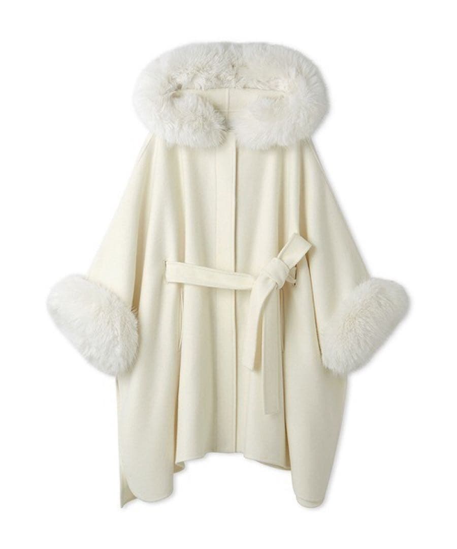 CELFORD♡ファーポンチョコート　2024年A/W