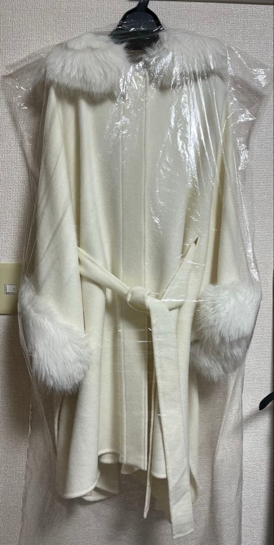 CELFORD♡ファーポンチョコート　2024年A/W