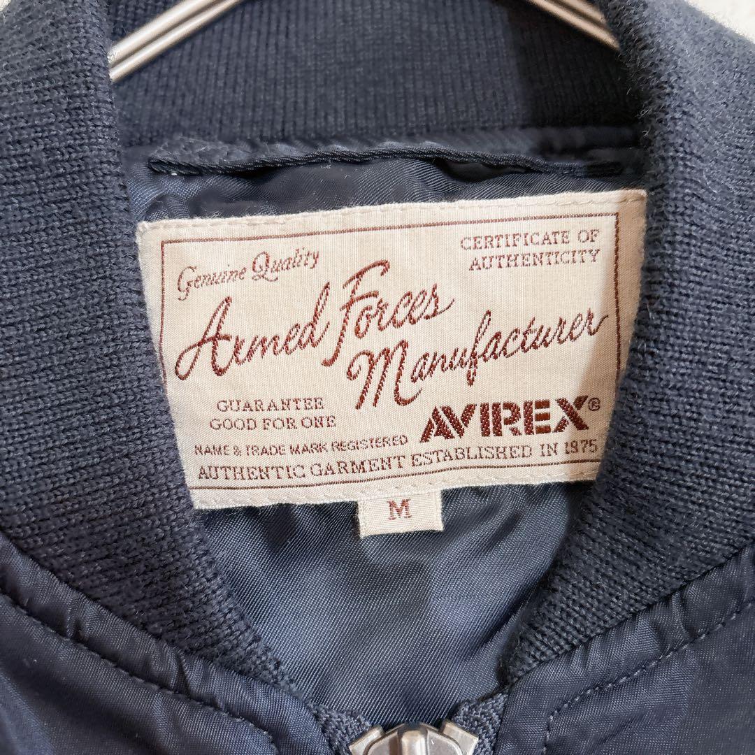 AVIREX トムキャットワッペン MA-1 フライトジャケット Mサイズ