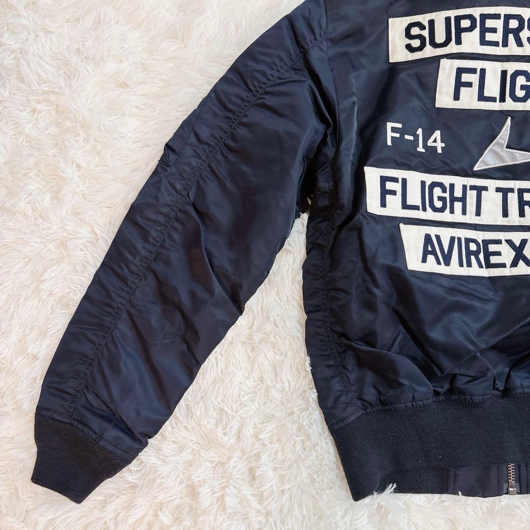 AVIREX トムキャットワッペン MA-1 フライトジャケット Mサイズ