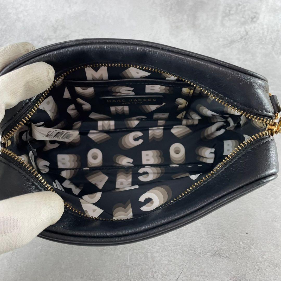 美品 マークジェイコブス フラッシュ ショルダーバック ロゴ 2way 総柄